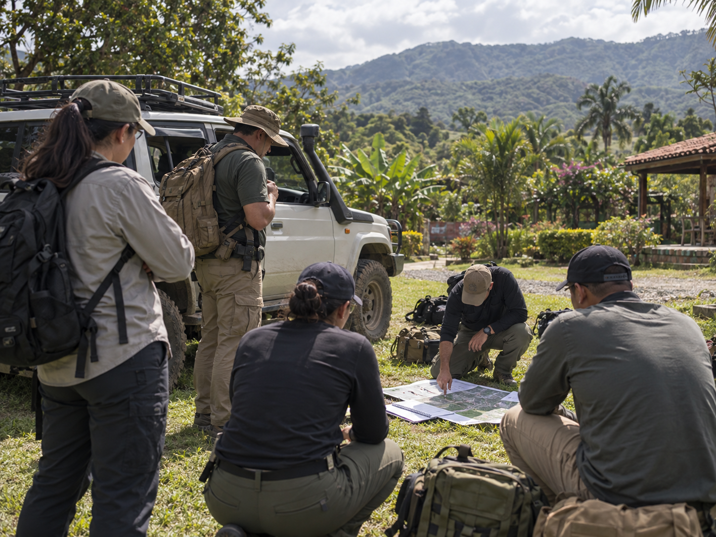 Field exercise and movement planning